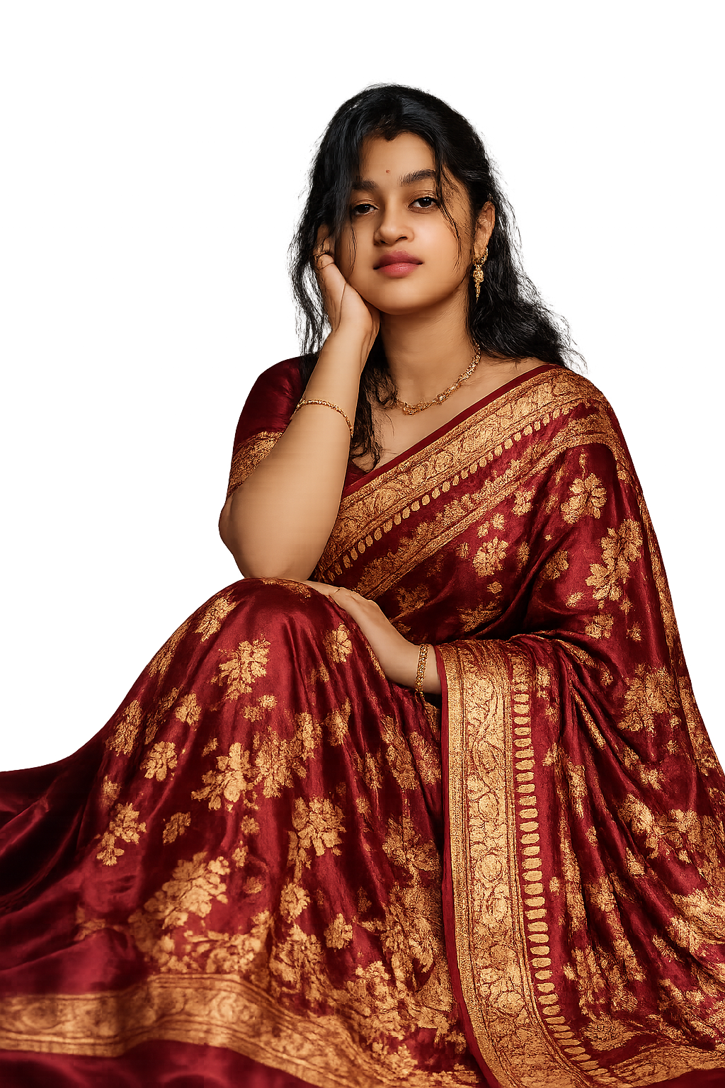 Saree Illustration